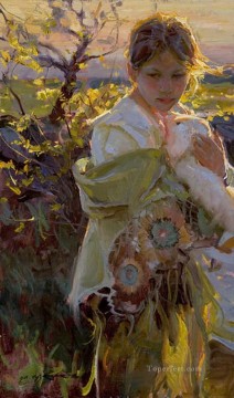 Women Painting - Pretty Lady DFG 24 Impressionist